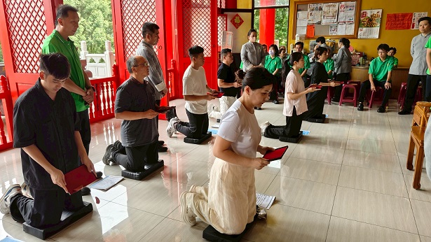 6月份 拜師及朝禮接寶